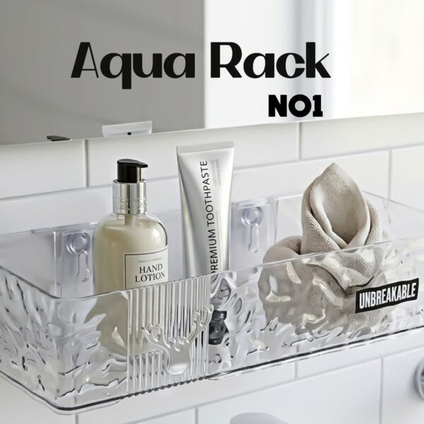 Unbreakable Aqua Acrylic Rack